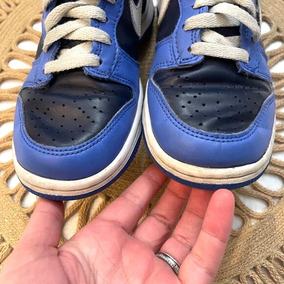 Nike Dunk High Obsidian (GS) Blue Sneakers Size 4Y DB2179-400 - Picture 7 of 12
